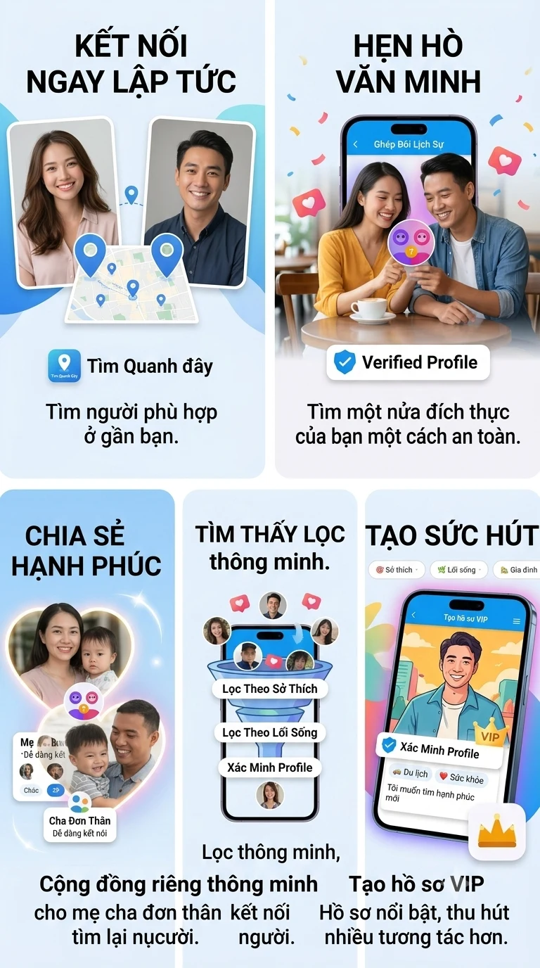 Tìm quanh đây - Kết bạn hẹn hò screenshot